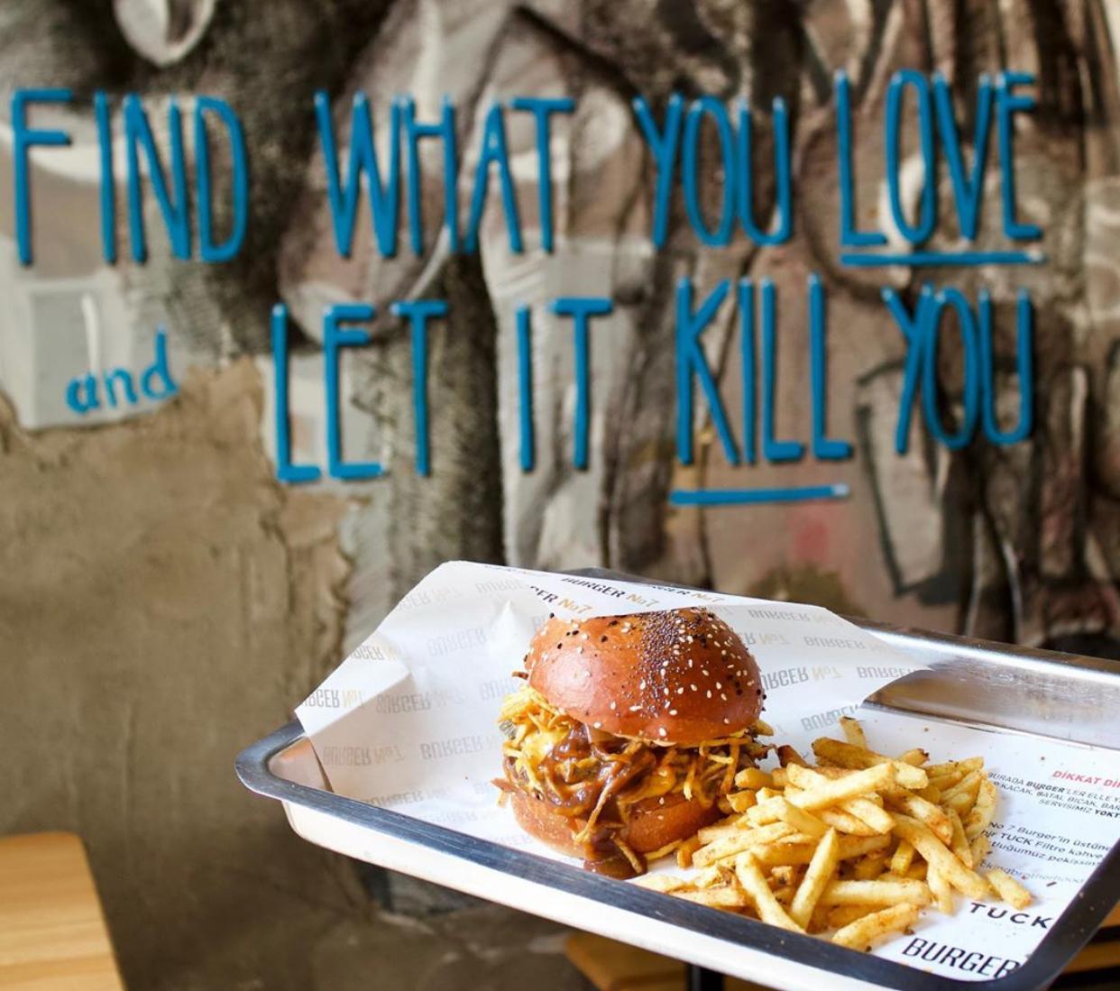 Burger No 7 Bostanlı - İyi Masa